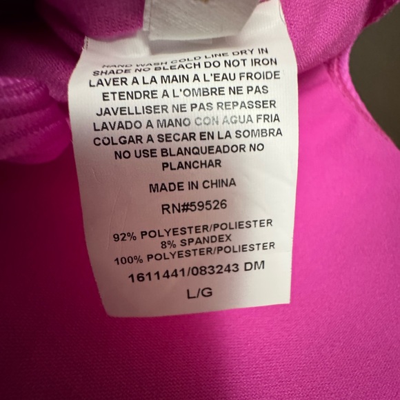 BCA by Rebecca Virtue Madilynn One Piece Swimsuit Scoop Neck Tie - Picture 10 of 10